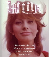 Richard Butler featured in Wink Magazine #8: Is it Art?