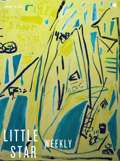 Margaux Ogden on cover of Little Star Weekly