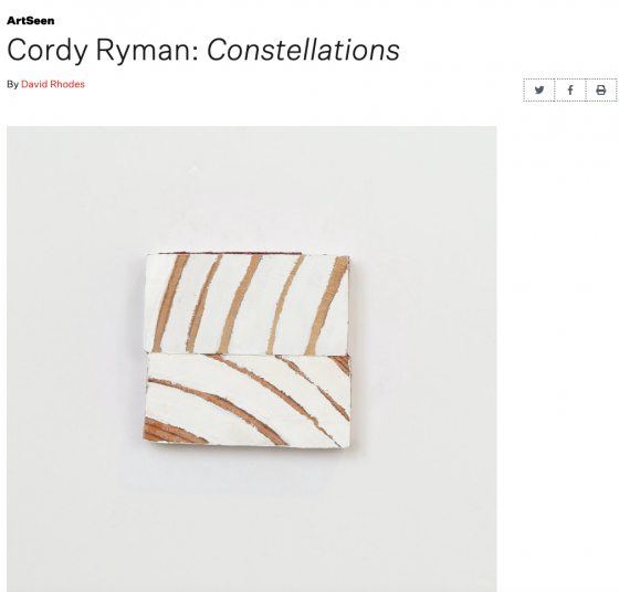 Cordy Ryman: Constellations