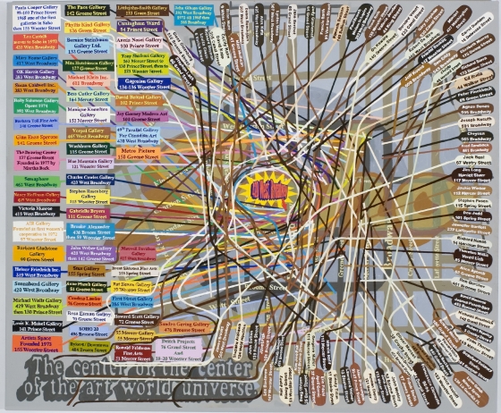 New York's Art History: An Interactive Map, Help Made by Loren Munk:
